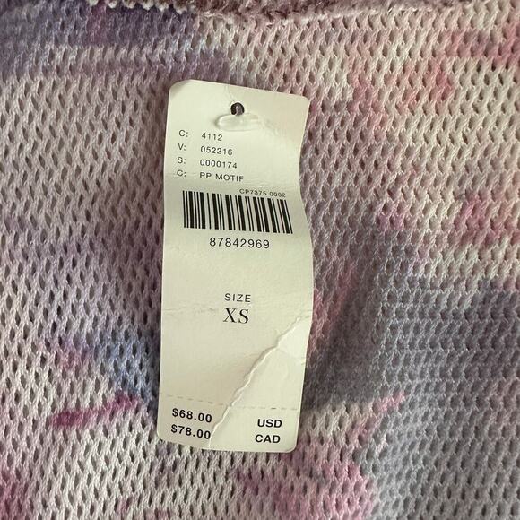 Anthropologie Pilcro Mesh Ringer Tee Size XS NWT - Picture 4 of 5